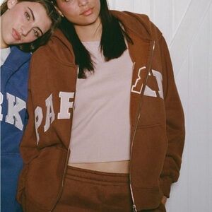 Brown LIMITED EDITION PARKE Sweatshirt NEVER WORN